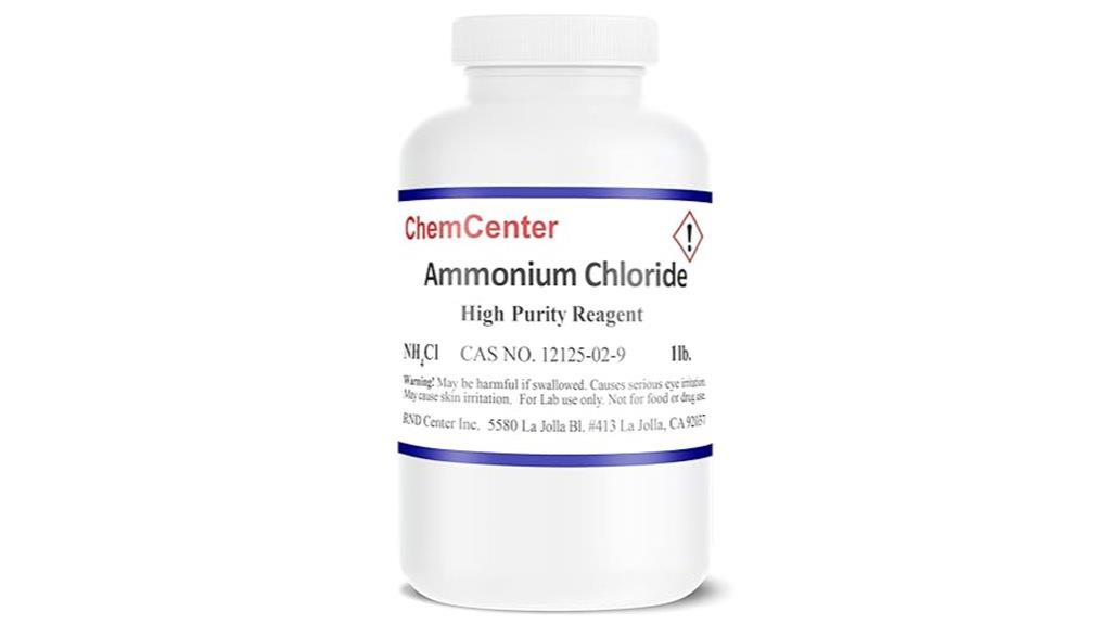 high purity ammonium chloride