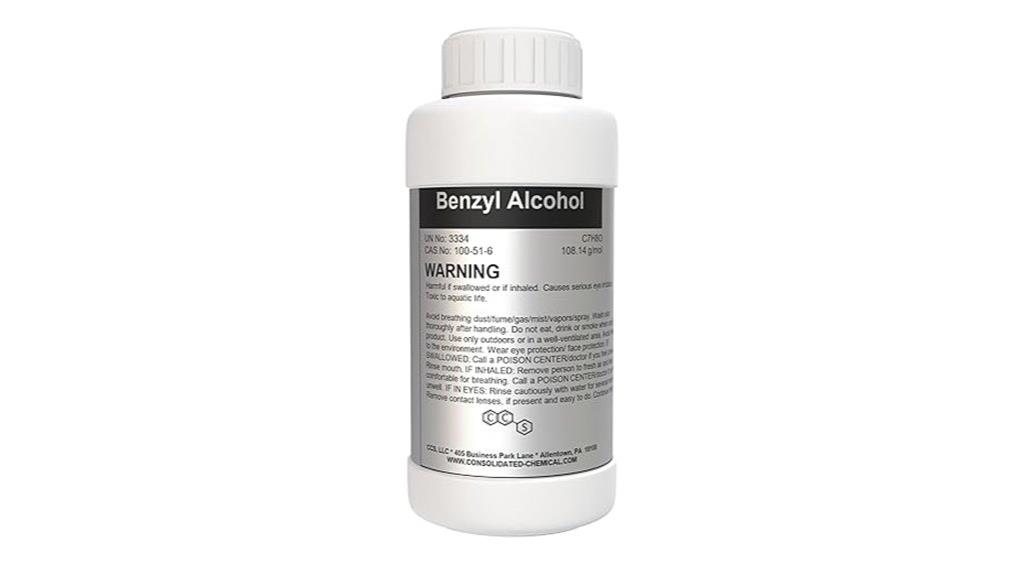 high purity benzyl alcohol