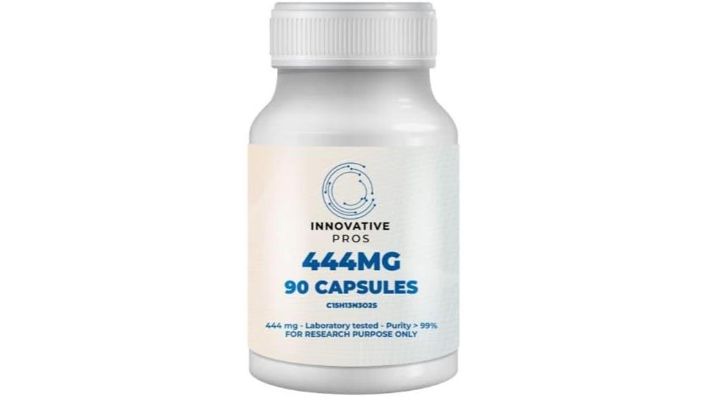 high purity supplement 444mg