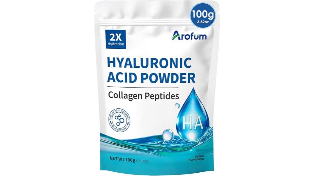 hyaluronic acid collagen powder
