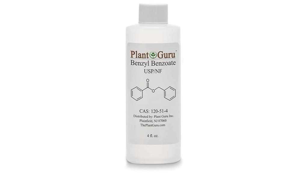 liquid benzyl benzoate usp