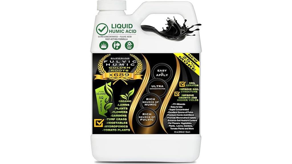 liquid humic soil conditioner