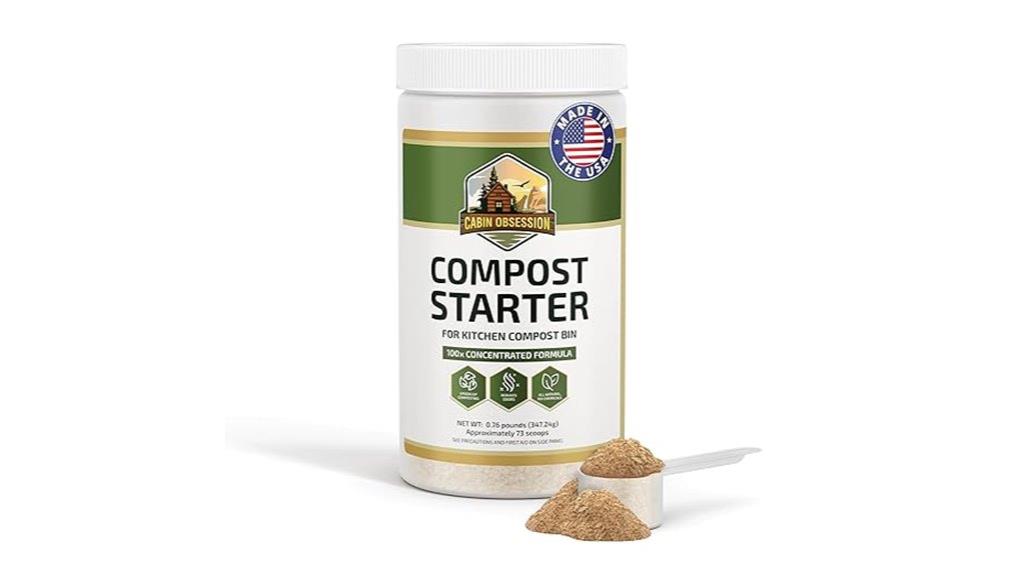 natural compost accelerator scoops