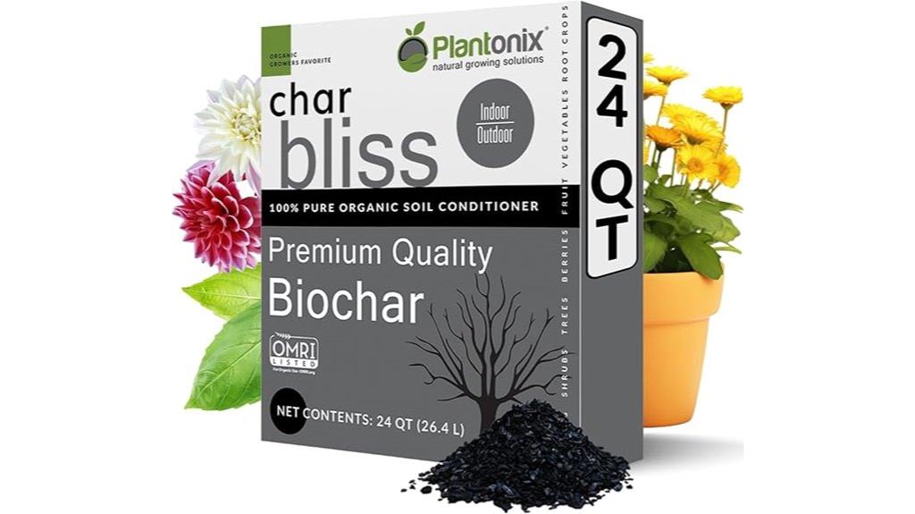organic biochar for plants