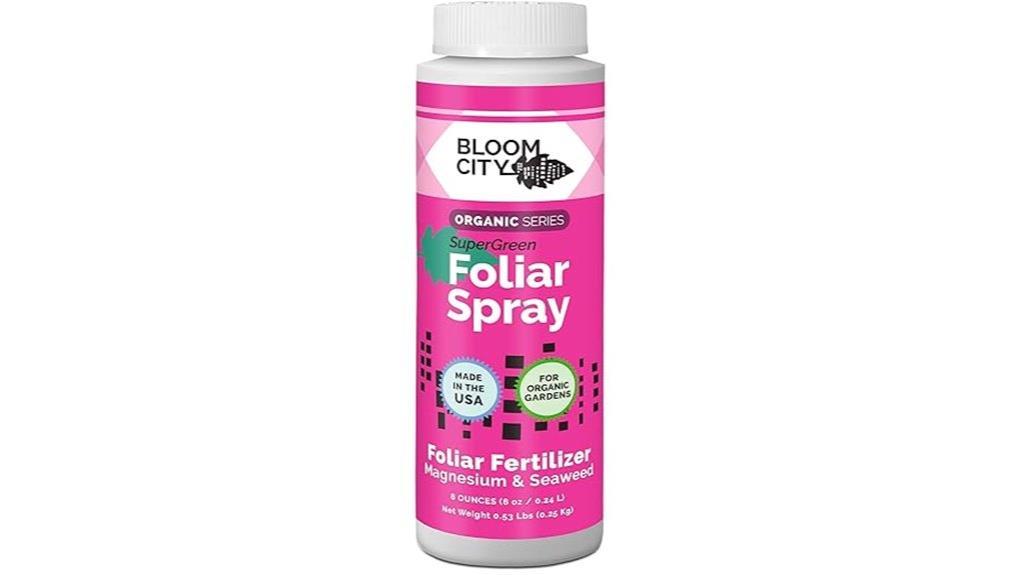 organic kelp foliar spray