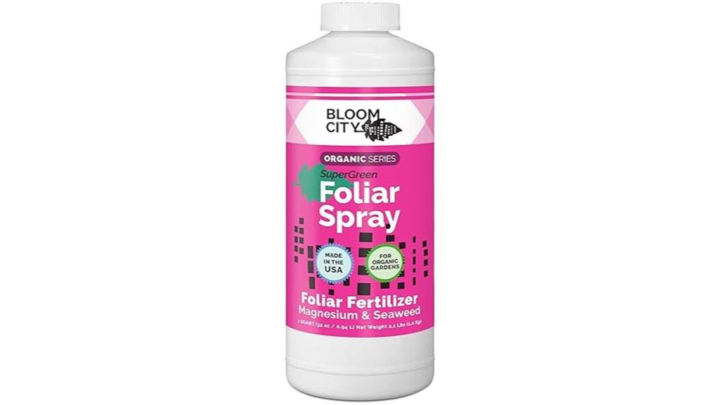 organic kelp foliar spray