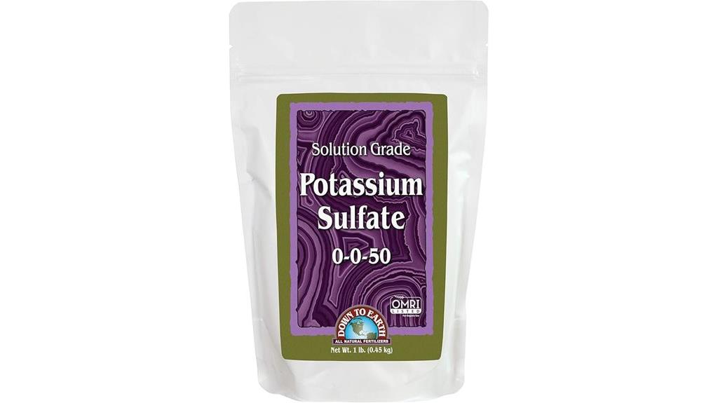 organic potassium sulfate fertilizer