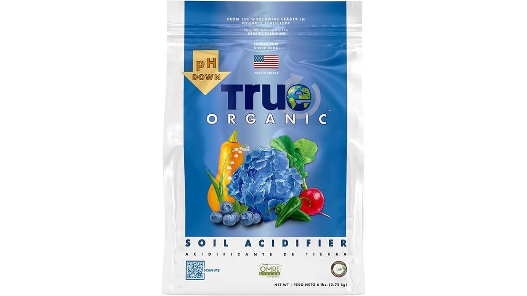 organic soil acidifier 6 lb