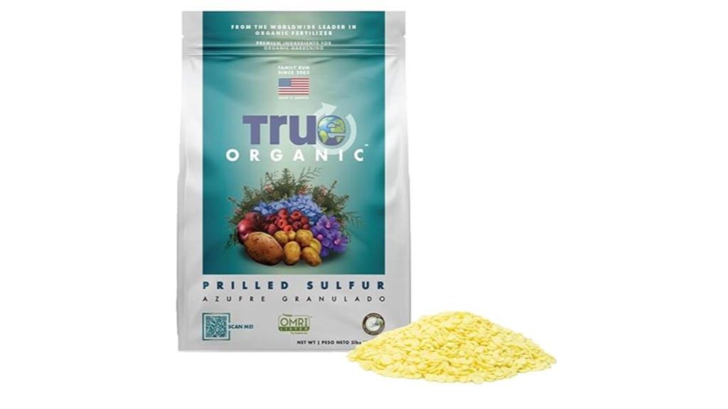 organic sulfur fertilizer for plants
