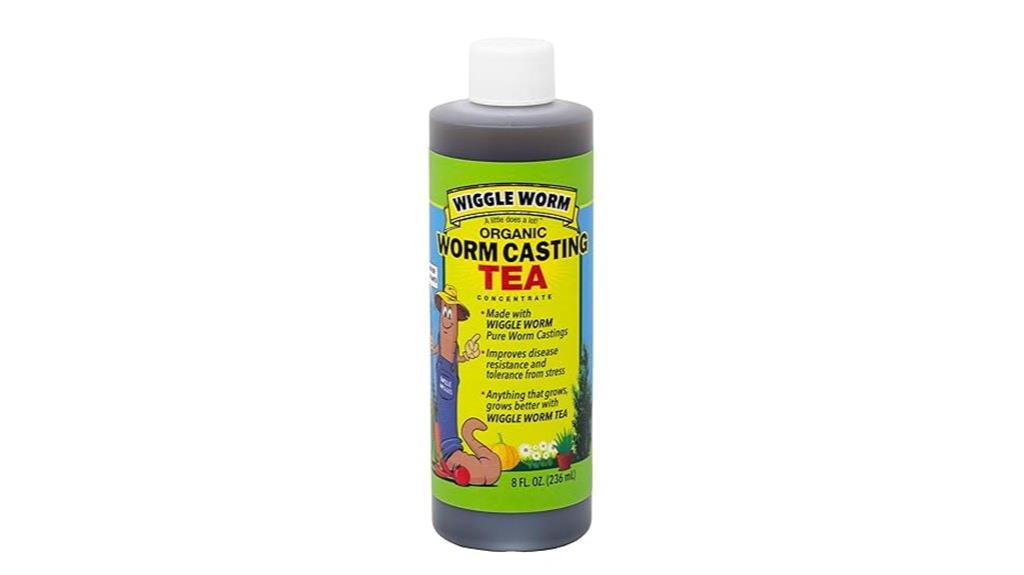 organic worm tea concentrate