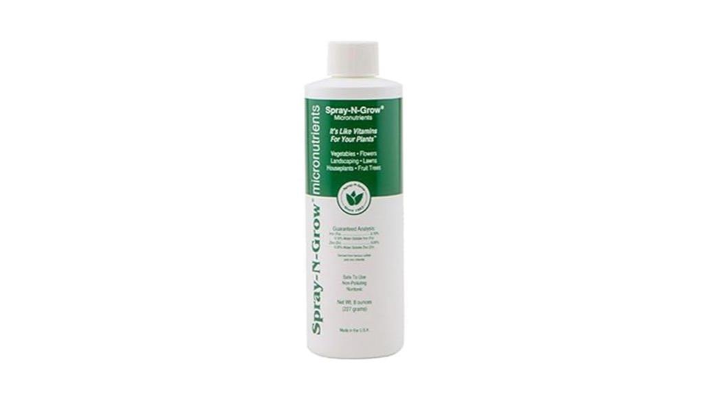 plant nutrient spray concentrate