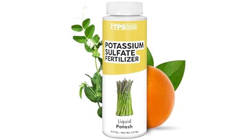 potassium sulfate fertilizer container
