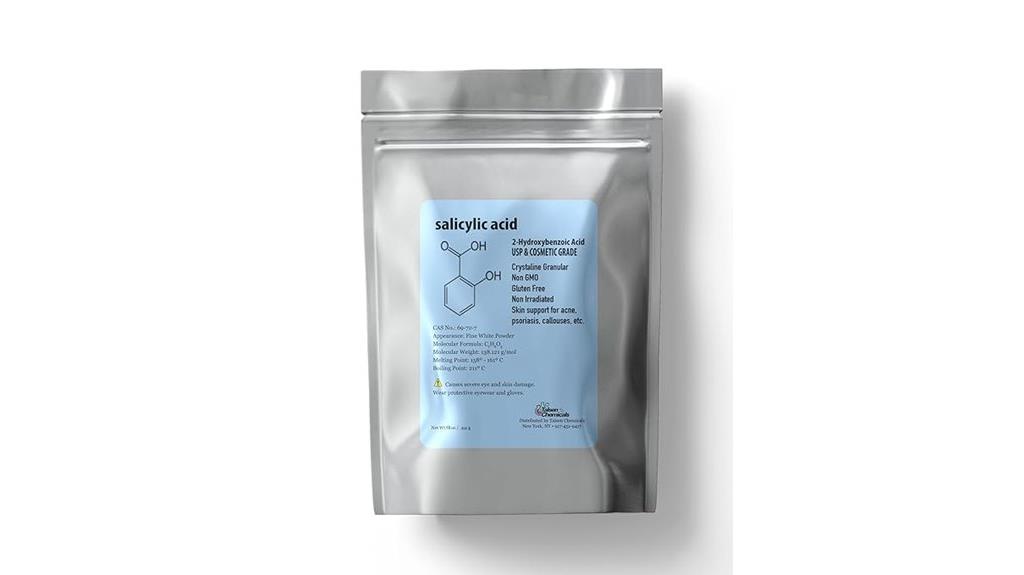 pure salicylic acid powder