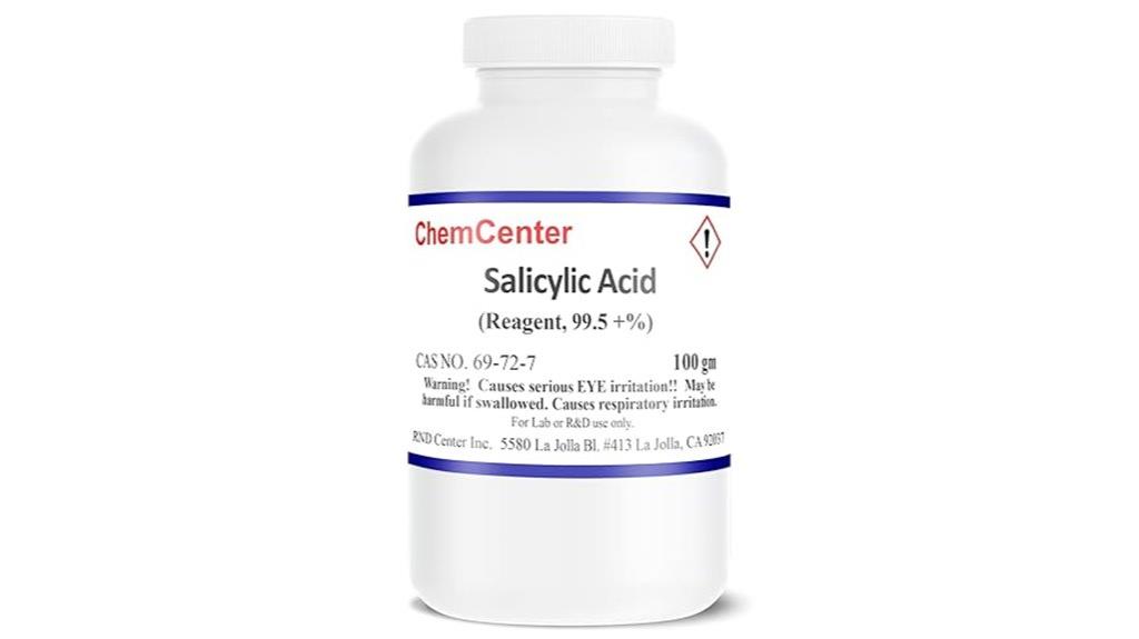 pure salicylic acid powder