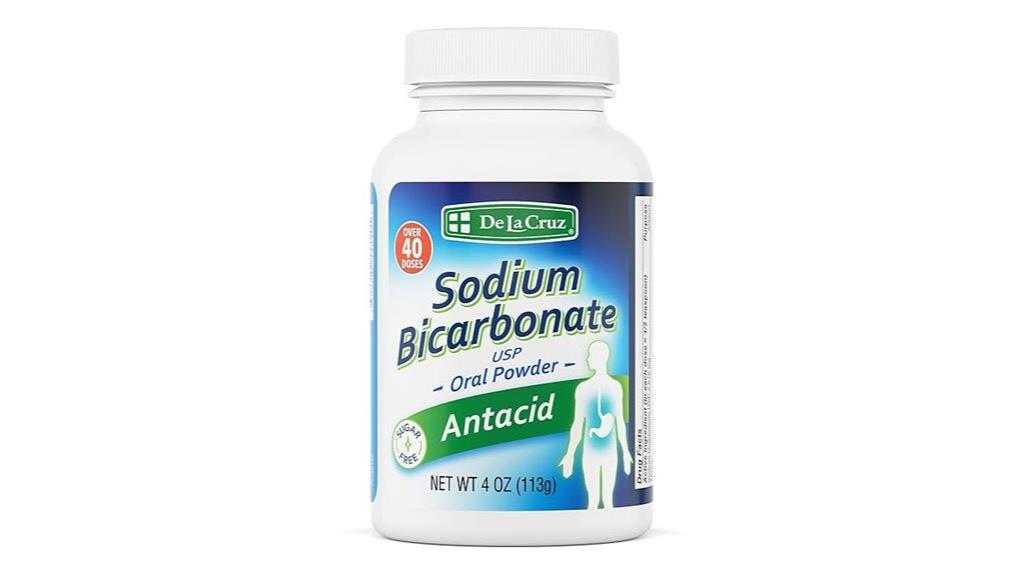 pure sodium bicarbonate 4 oz