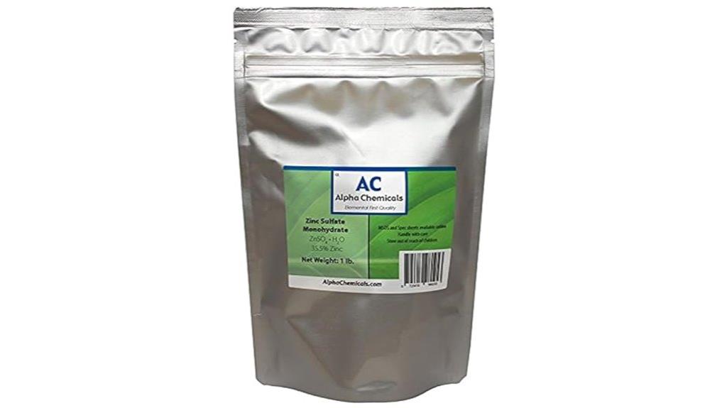 pure zinc sulfate monohydrate