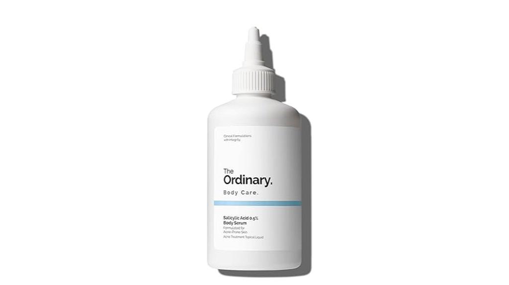 salicylic acid body serum