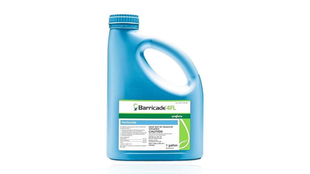 syngenta barricade herbicide use