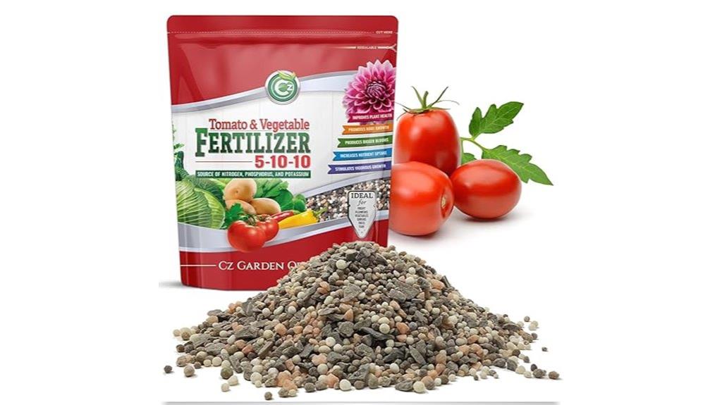 tomato vegetable fertilizer ratio