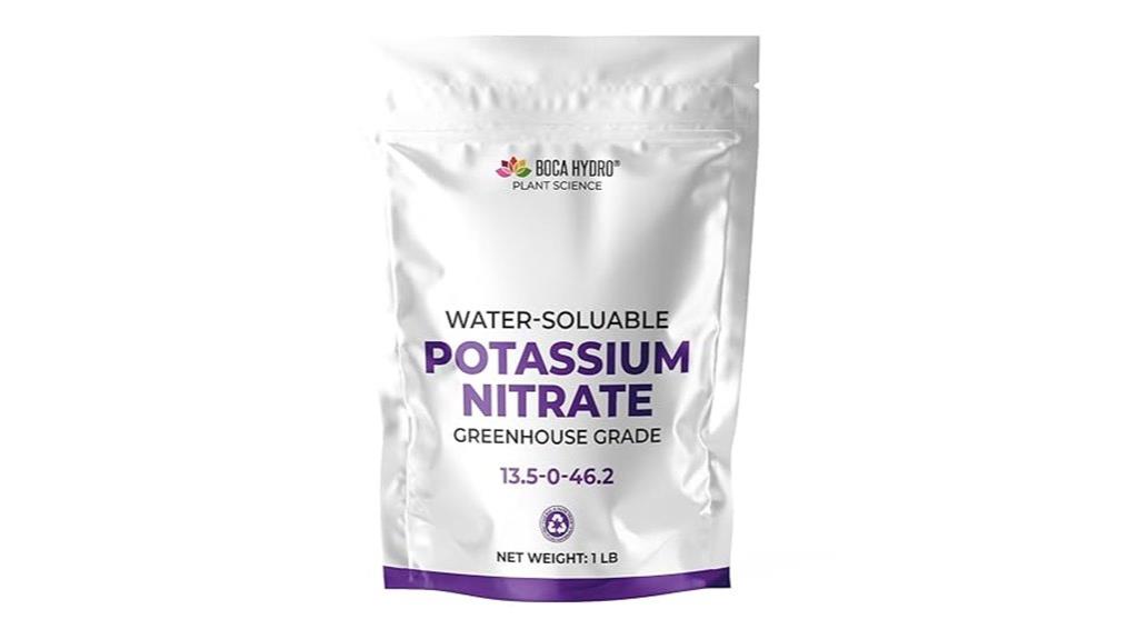 water soluble potassium nitrate fertilizer