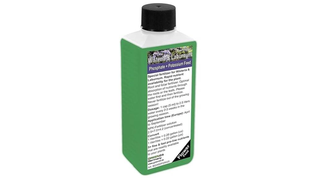 wisteria laburnum fertilizer