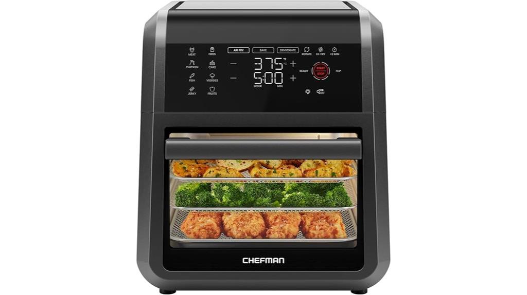 12 quart touchscreen air fryer