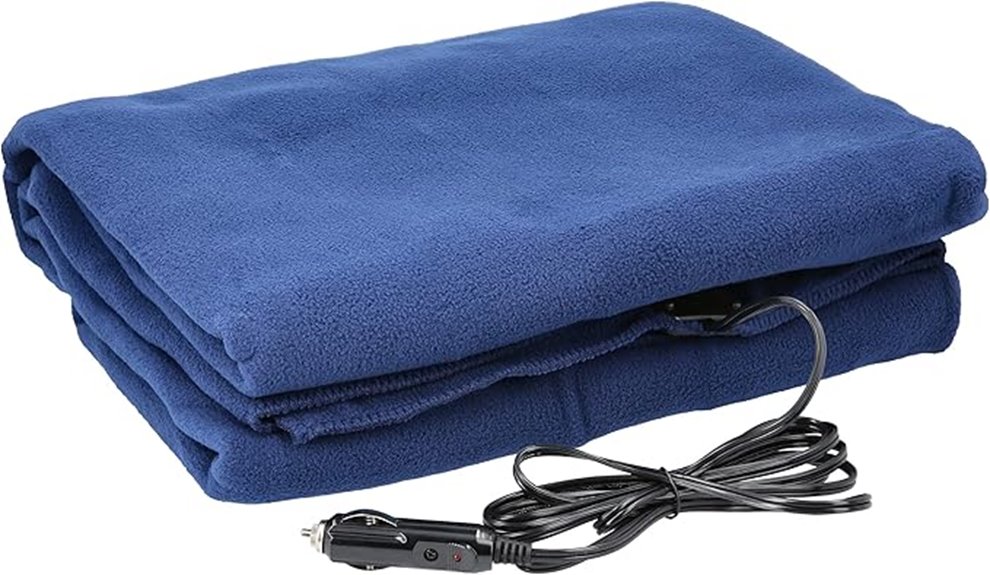 12 volt car heated blanket