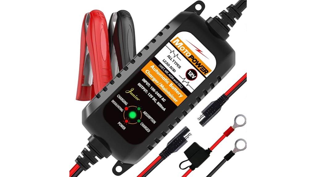 12v battery charger maintainer