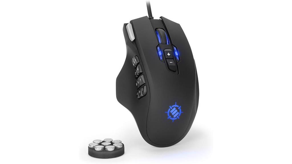 13 button mmo gaming mouse