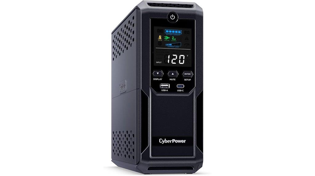 1500va 900w lcd ups
