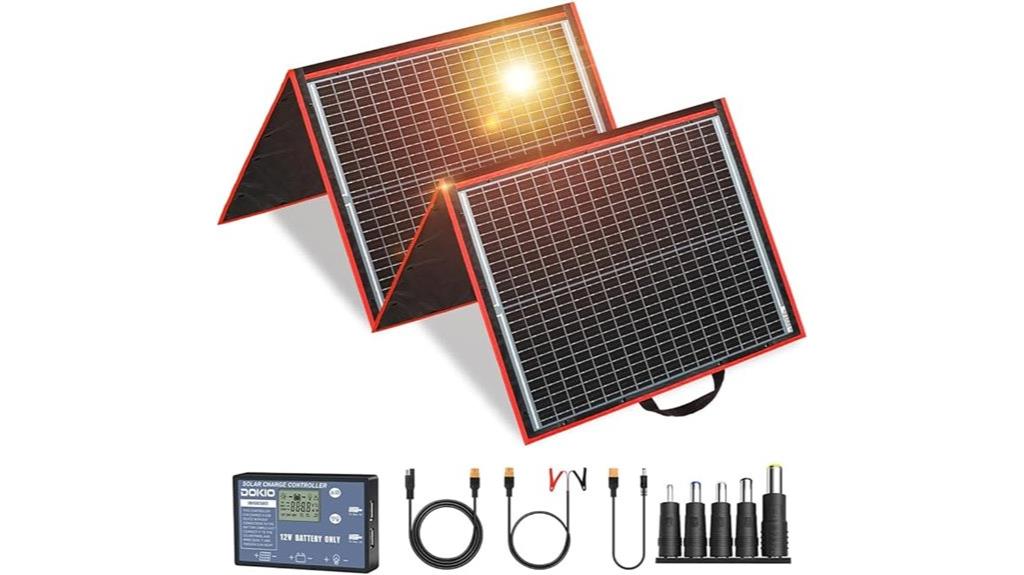 150w foldable solar panel
