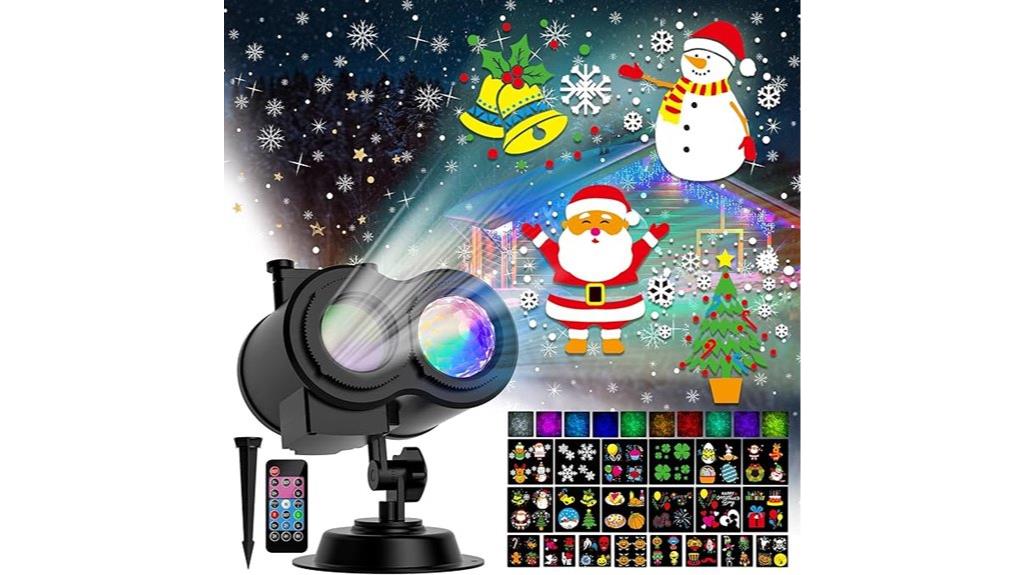 2025 outdoor holiday projector
