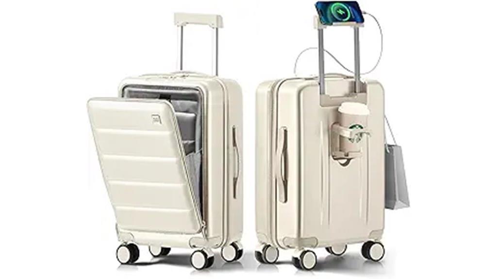 20 inch tsa spinner luggage