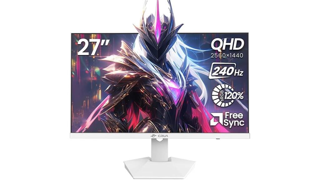 27 inch 240hz qhd monitor