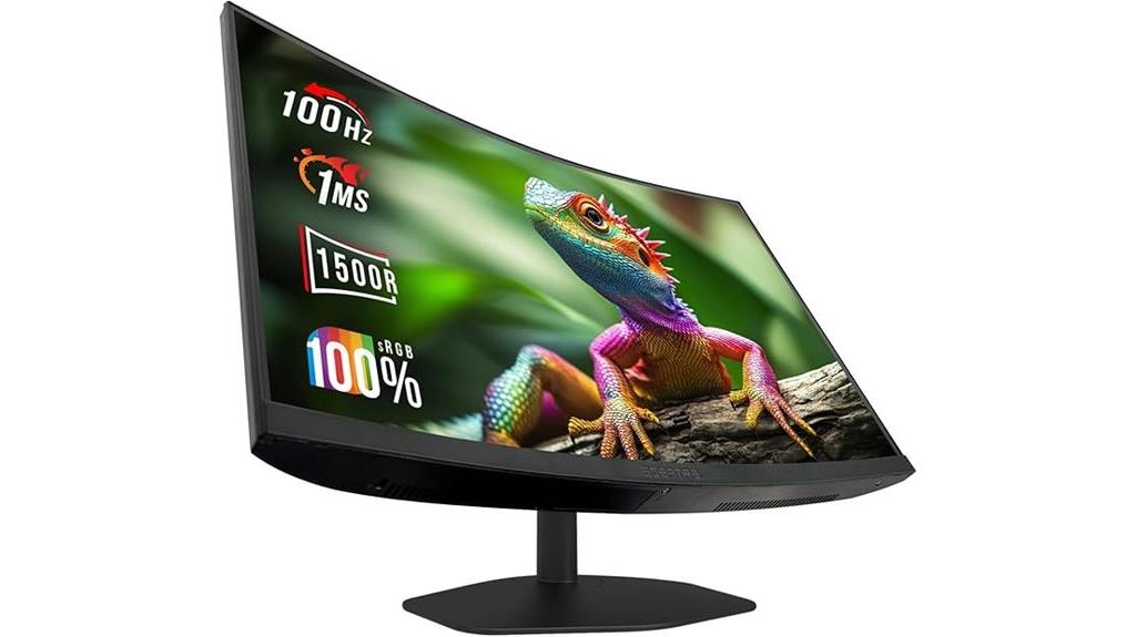 27 inch curved monitor