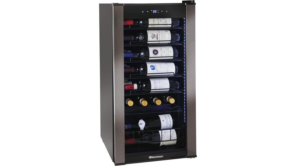 28 bottle wine storage