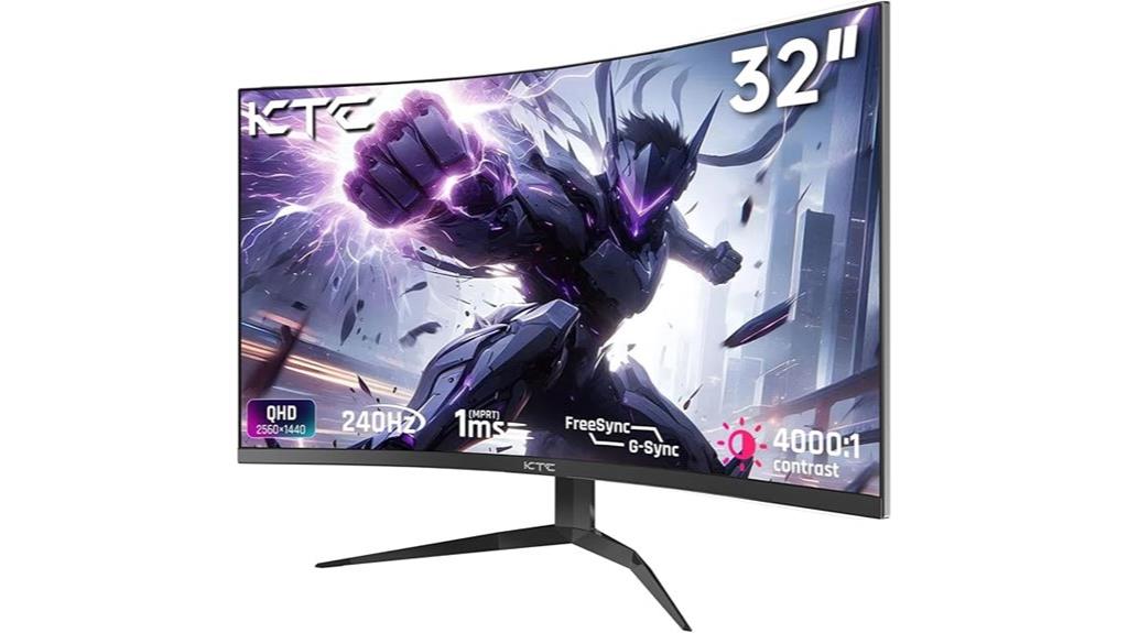 32 inch 240hz curved monitor