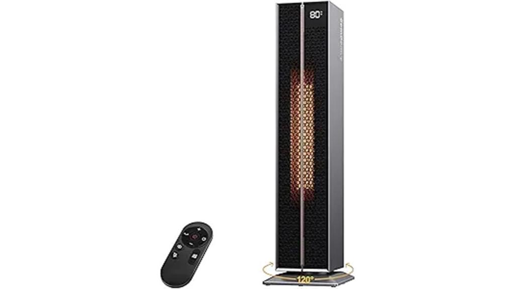32 inch ceramic tower heater