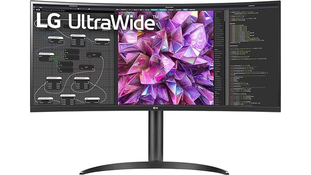 34 inch curved wqhd monitor