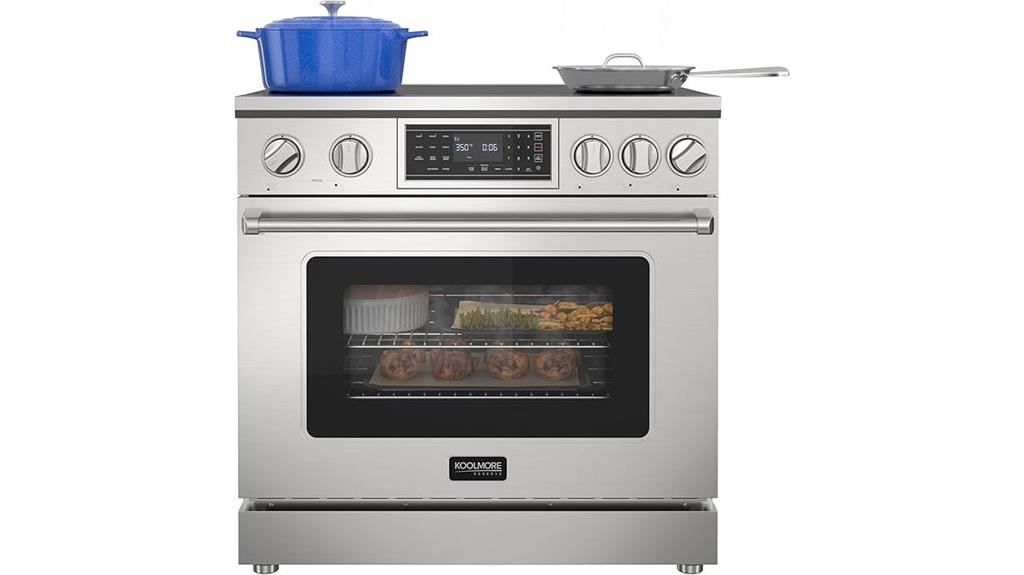 36 inch professional induction oven