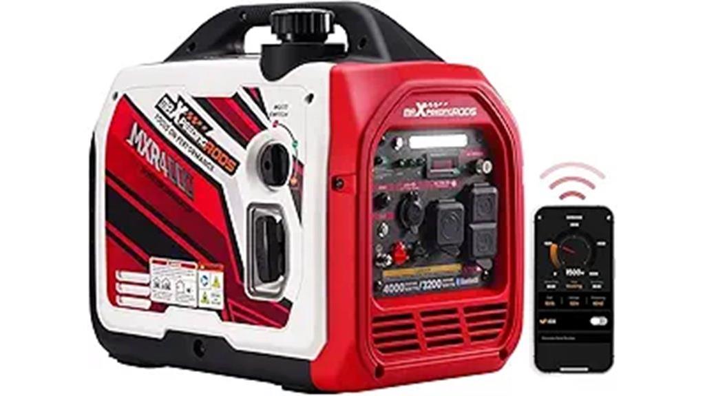 4000w portable gas generator