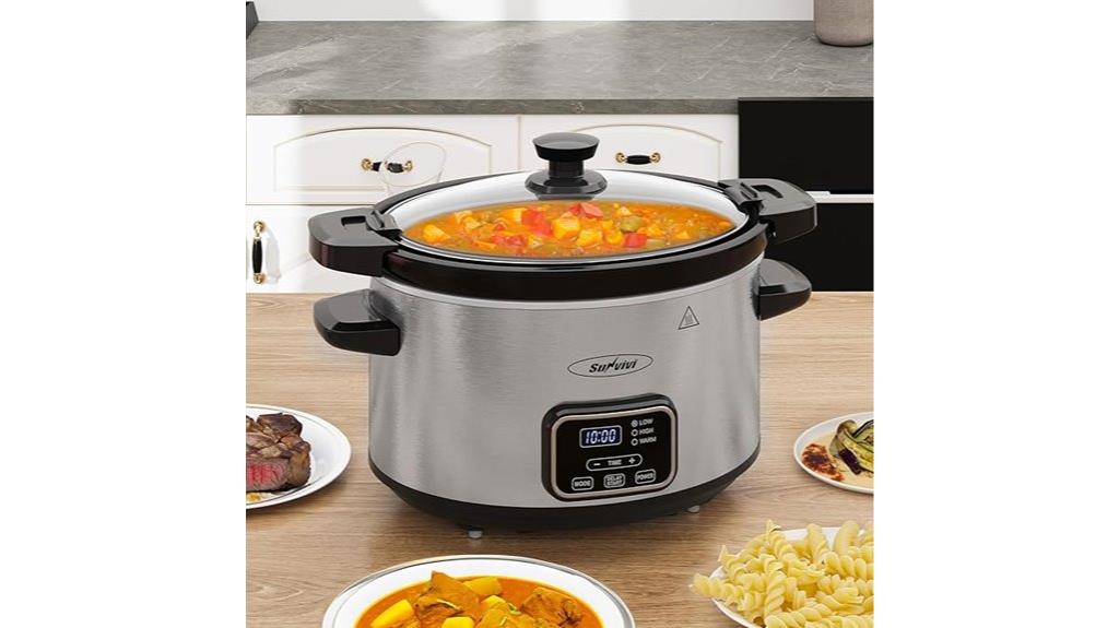 4 quart programmable slow cooker