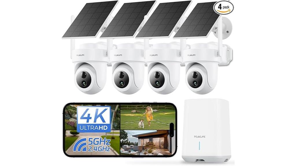 4k wireless home security