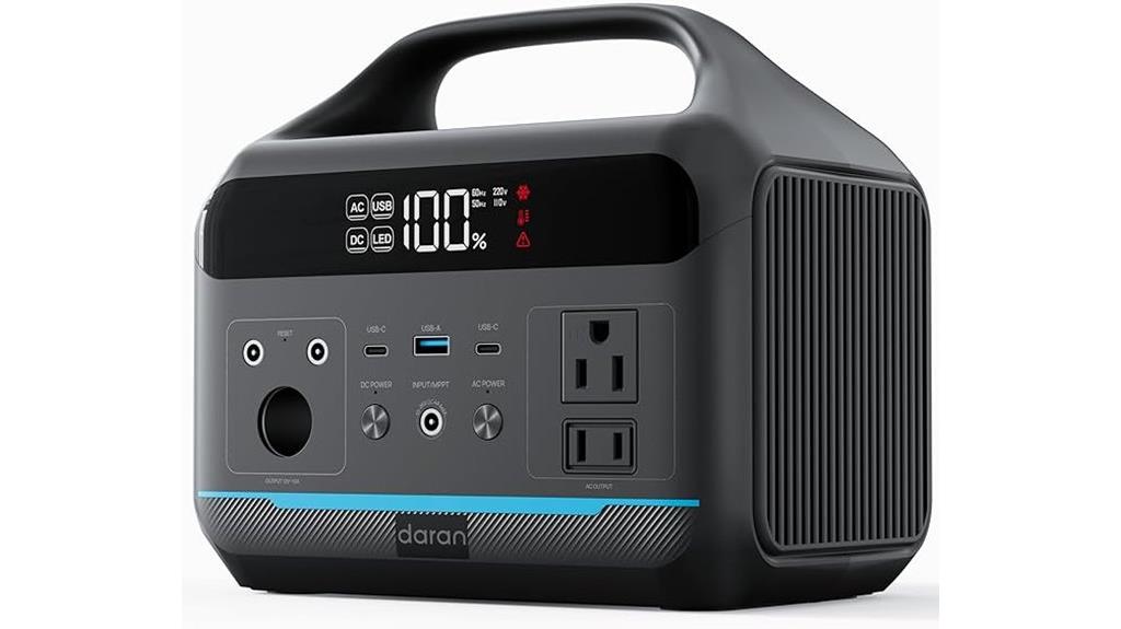 600w portable power station