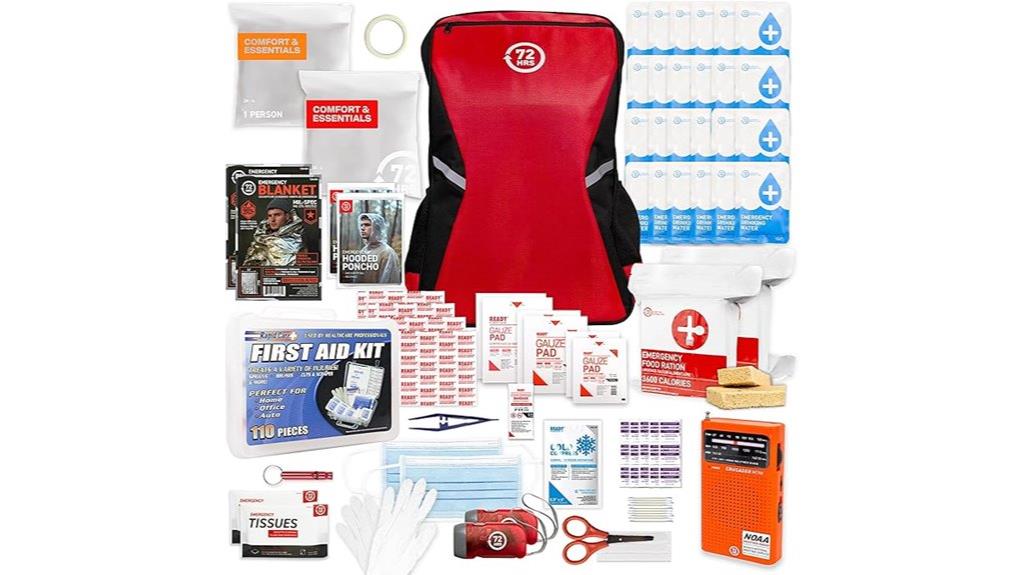 72 hour earthquake emergency kit