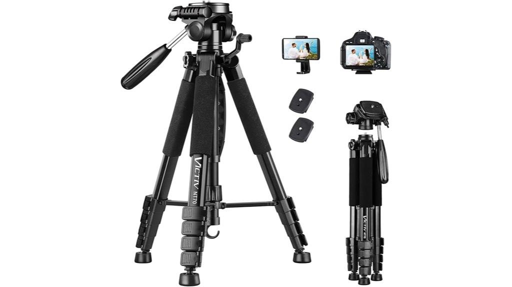 74 inch camera tripod