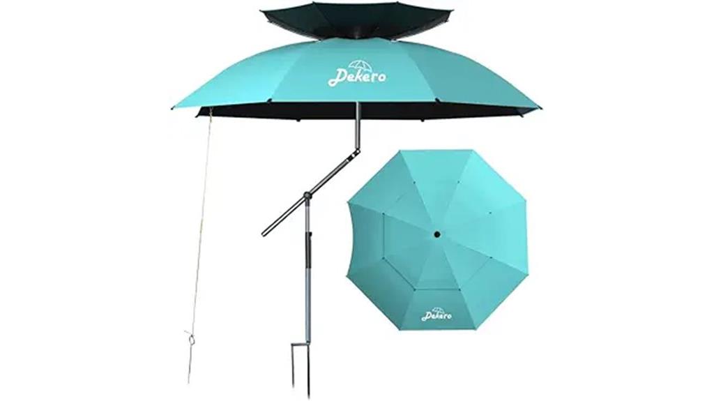 8ft uv beach umbrella