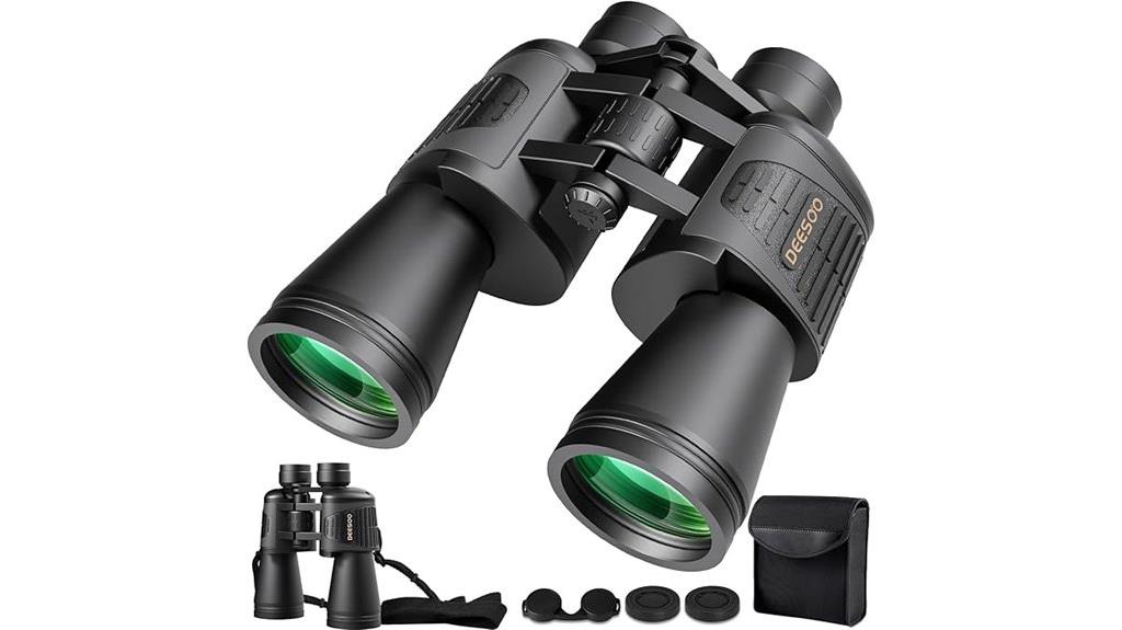 adult binoculars with case