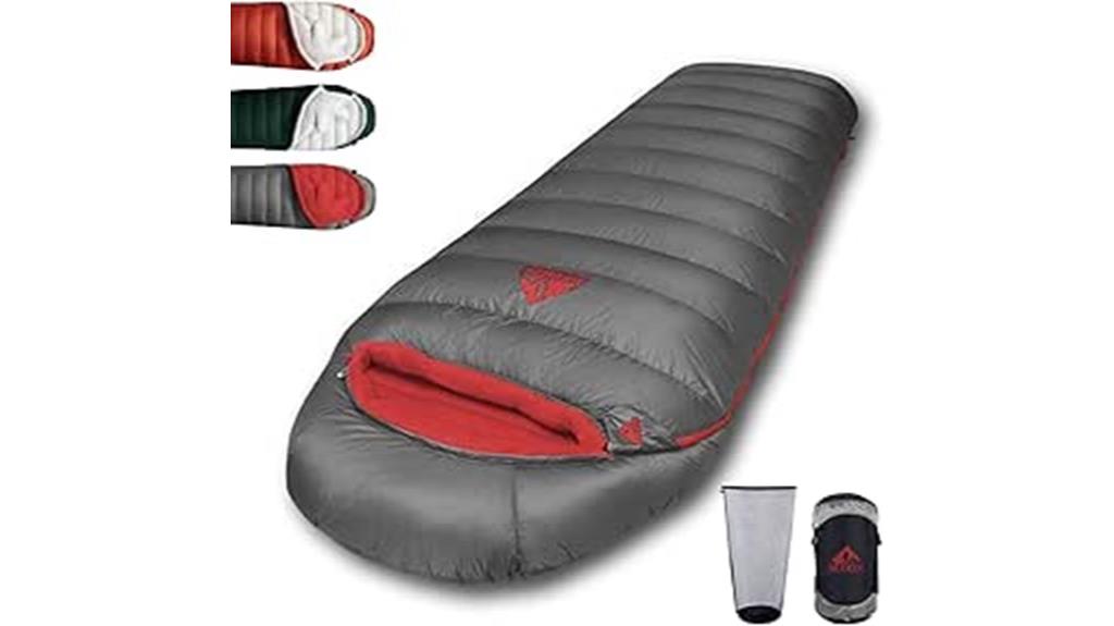 adult down sleeping bag