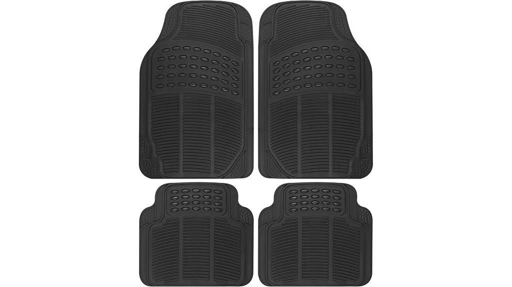 all weather black floor mats